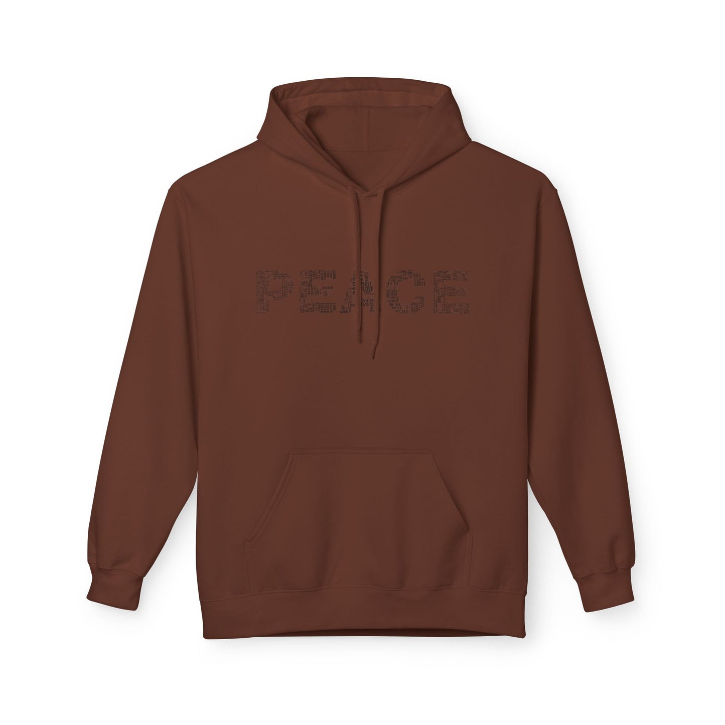 Peace/OmUnisex Midweight Softstyle Fleece Hoodie