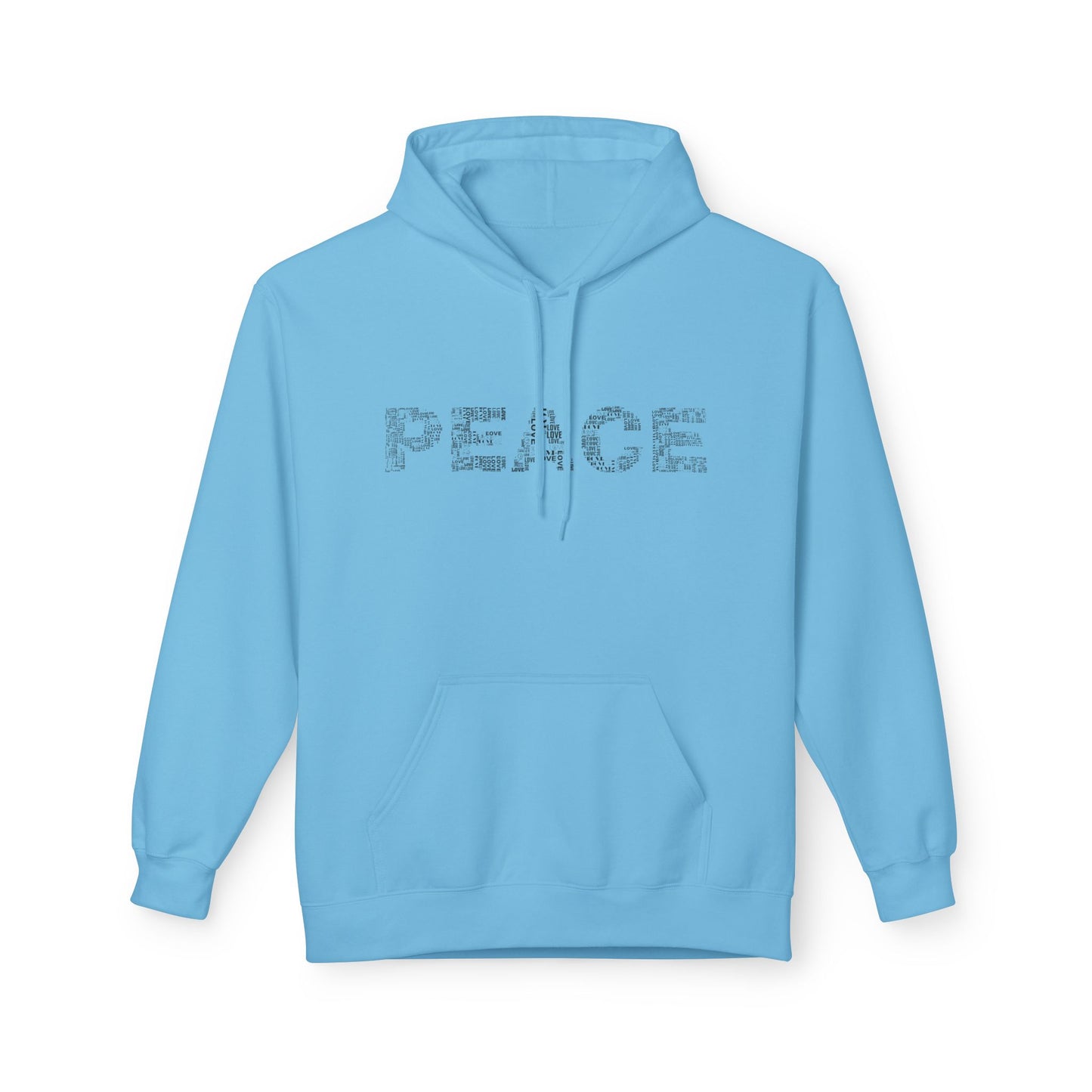 Peace/OmUnisex Midweight Softstyle Fleece Hoodie