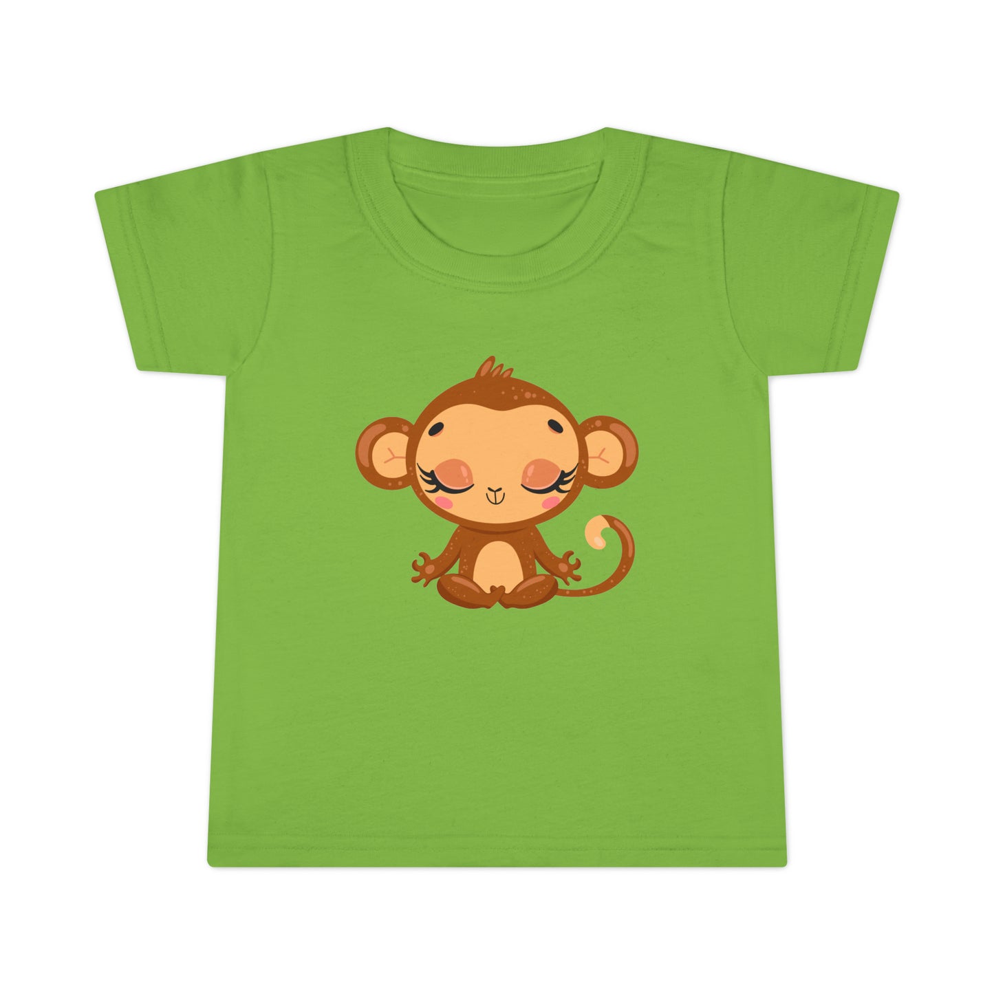 Baby Monkey Yoga Toddler T-shirt