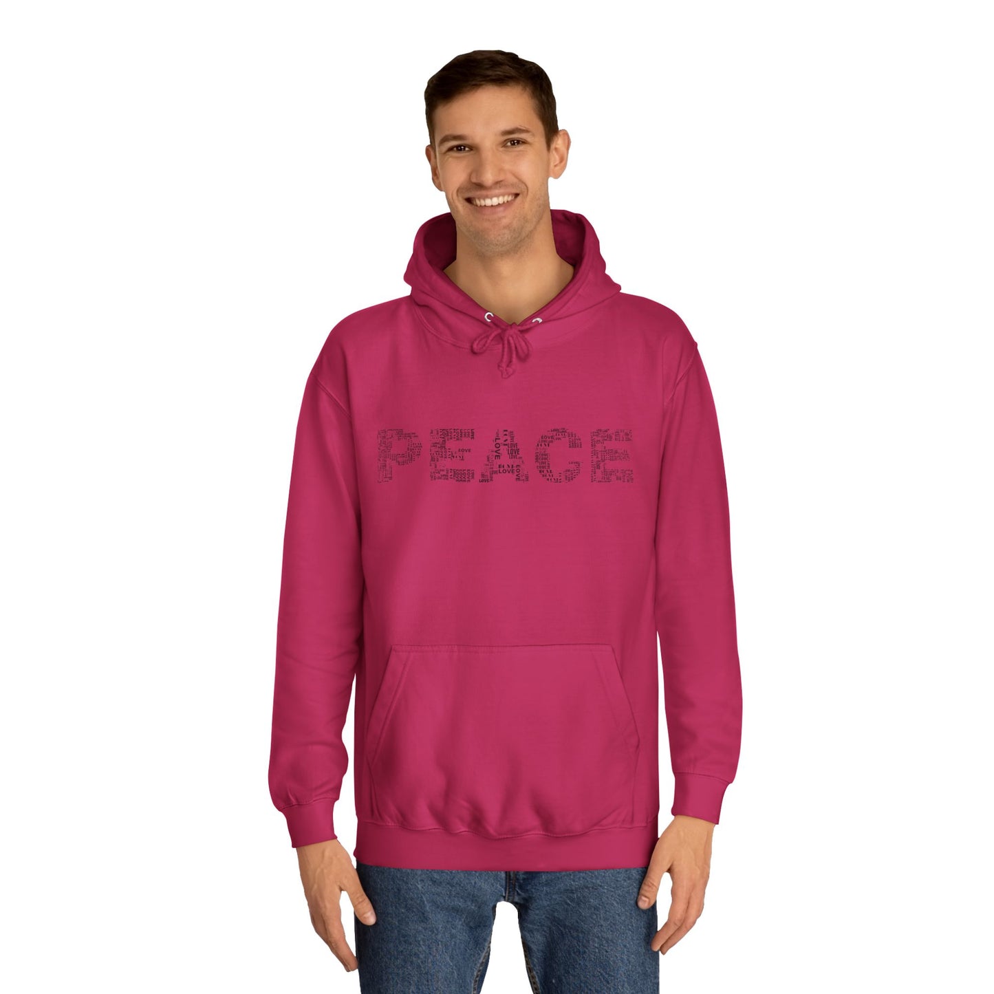 Peace Unisex College Hoodie
