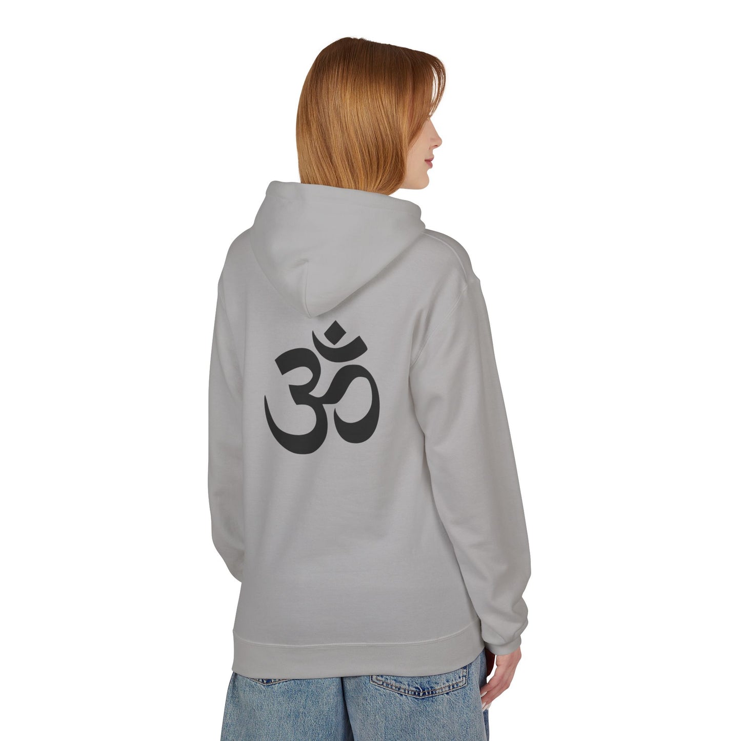 Peace/Om Unisex Midweight Softstyle Fleece Hoodie