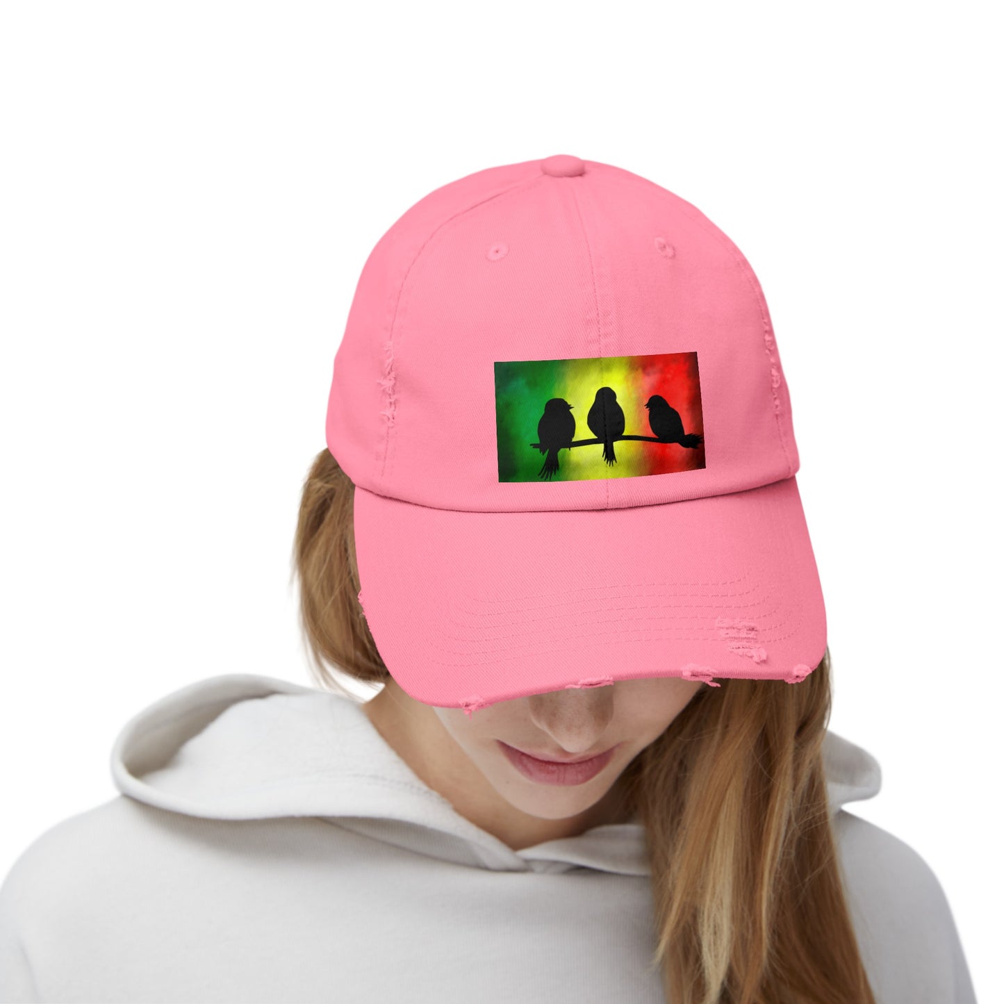 3 Little Birds Distressed Cap