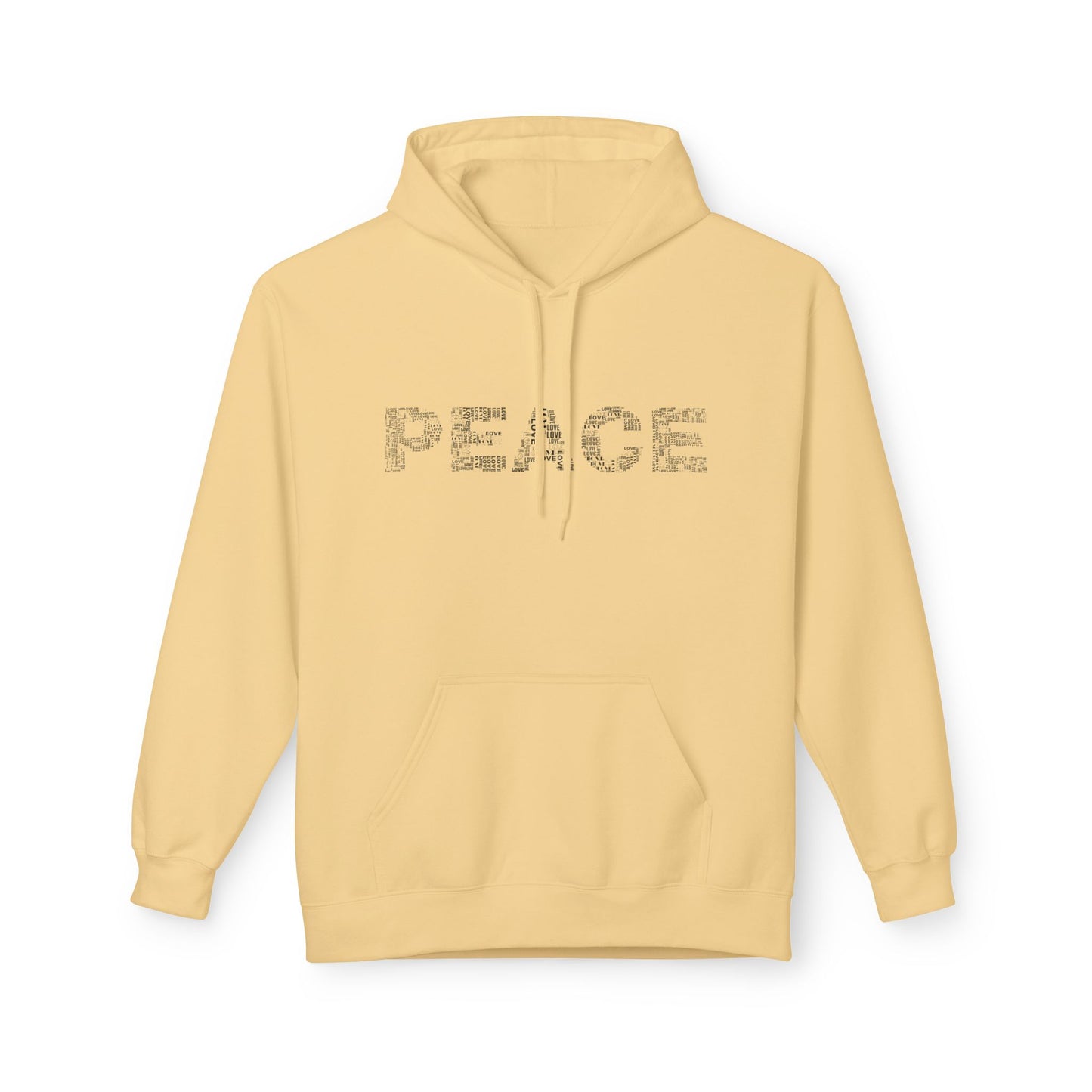Peace/OmUnisex Midweight Softstyle Fleece Hoodie
