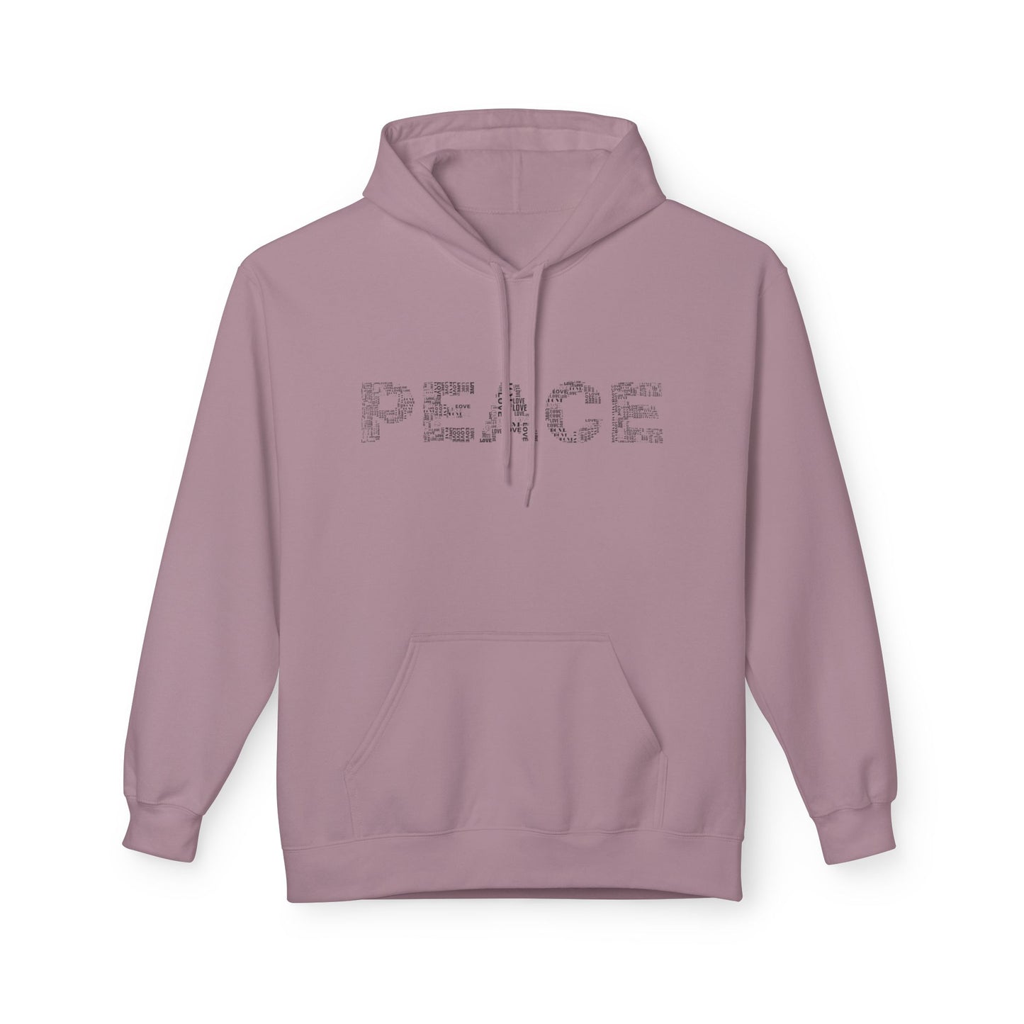 Peace/Om Unisex Midweight Softstyle Fleece Hoodie