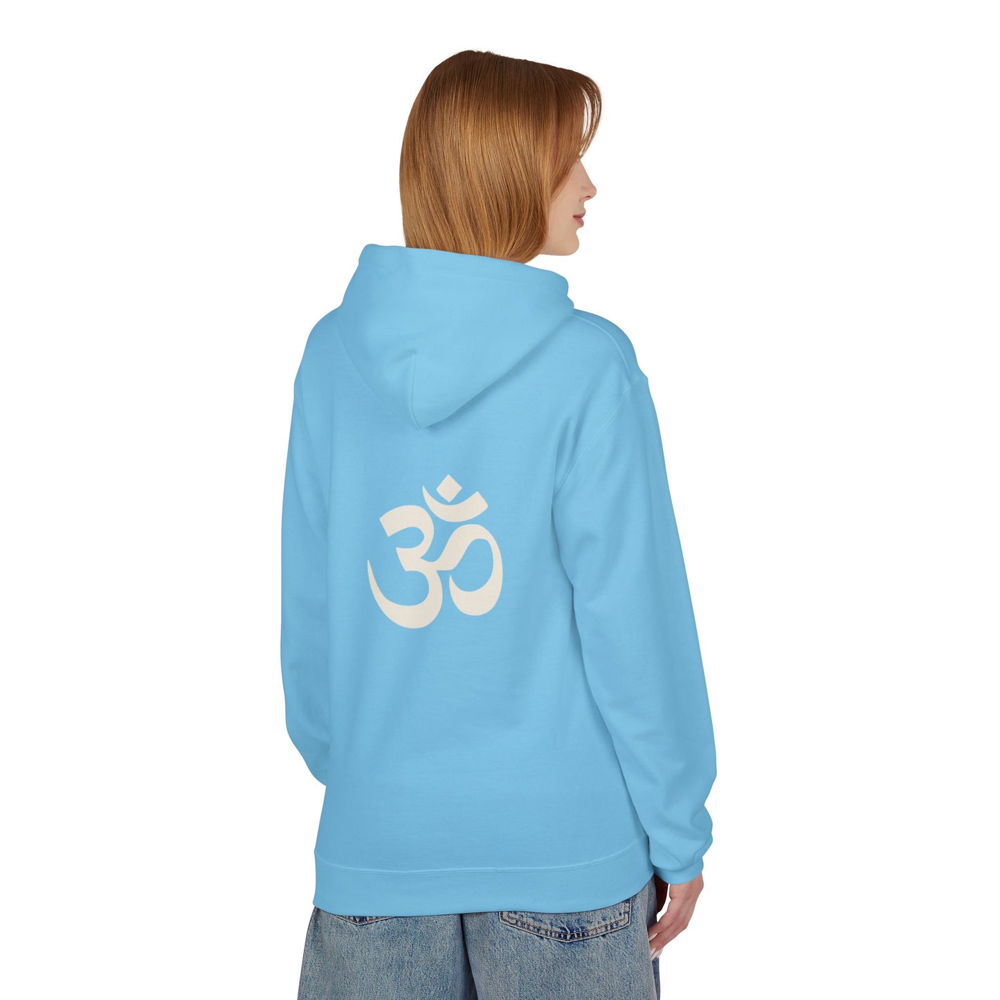 Peace/OmUnisex Midweight Softstyle Fleece Hoodie