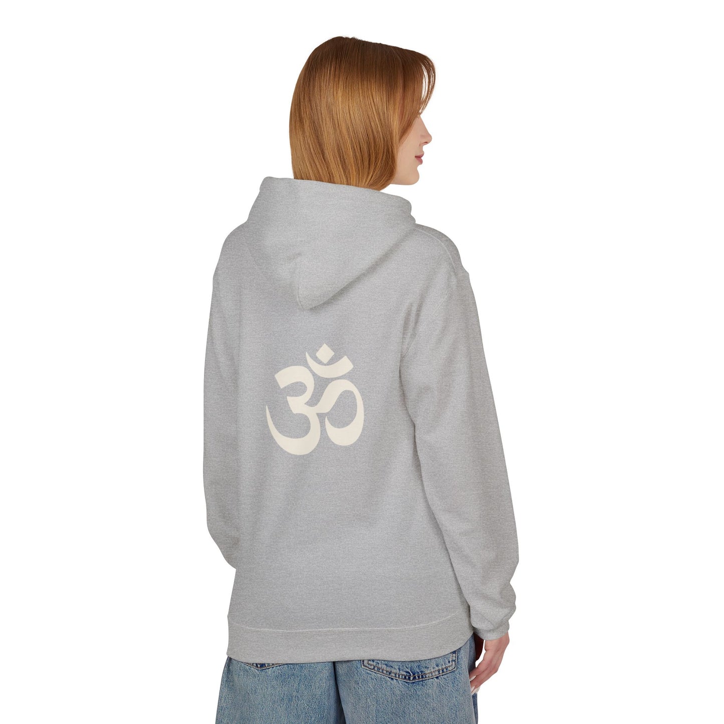 Peace/OmUnisex Midweight Softstyle Fleece Hoodie
