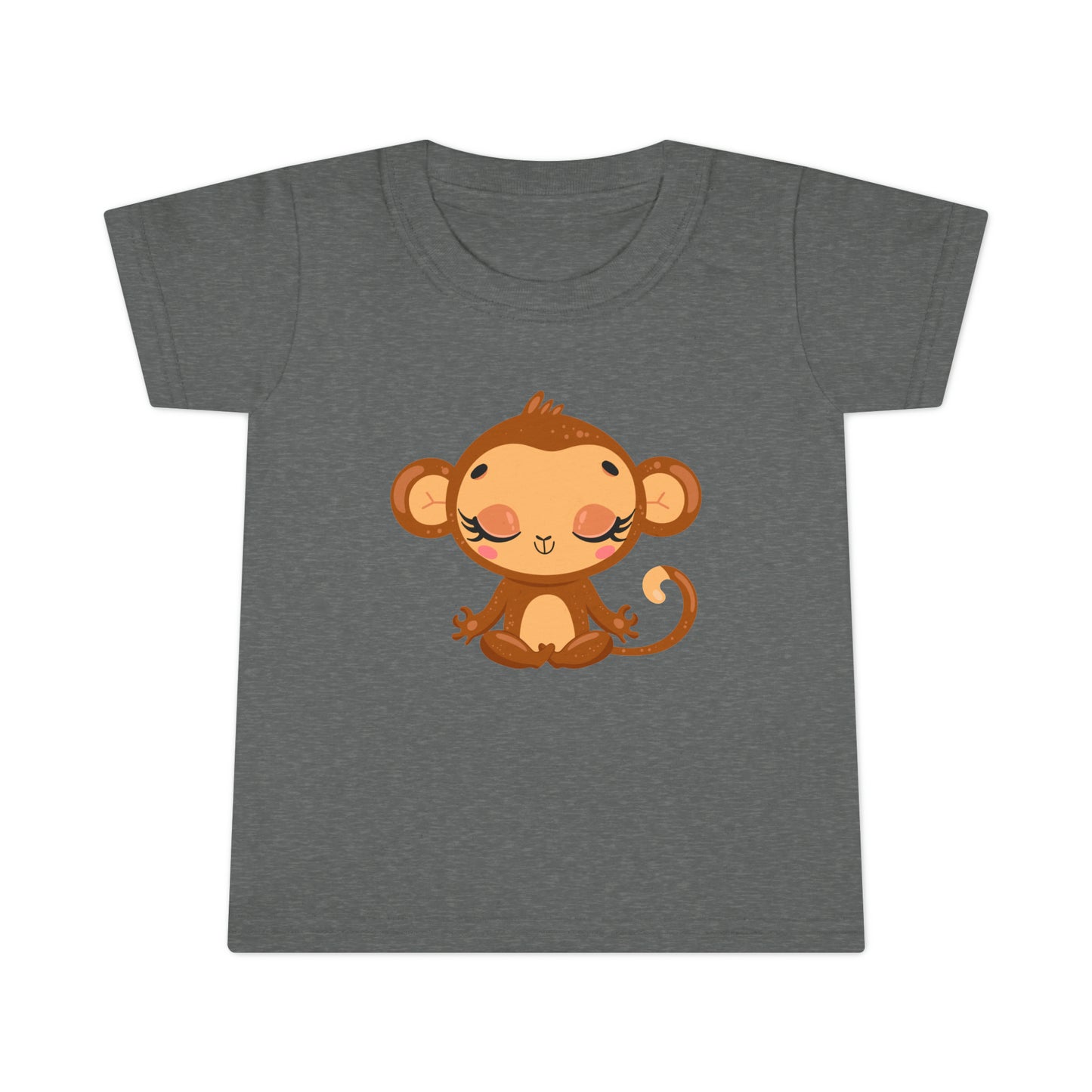 Baby Monkey Yoga Toddler T-shirt