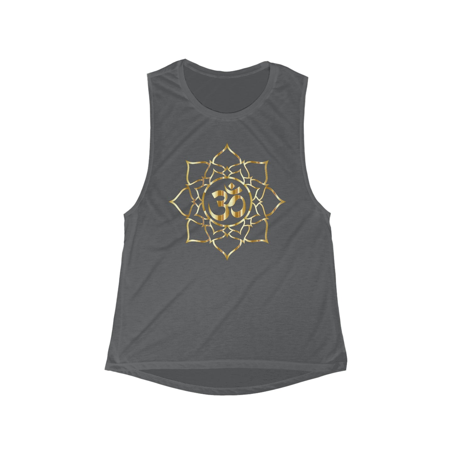 Om Flowy Scoop Muscle Tank