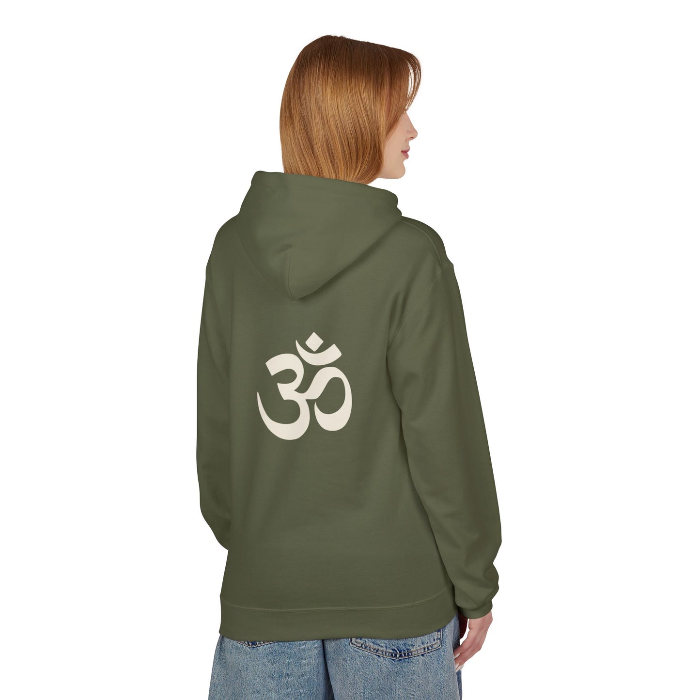 Peace/OmUnisex Midweight Softstyle Fleece Hoodie