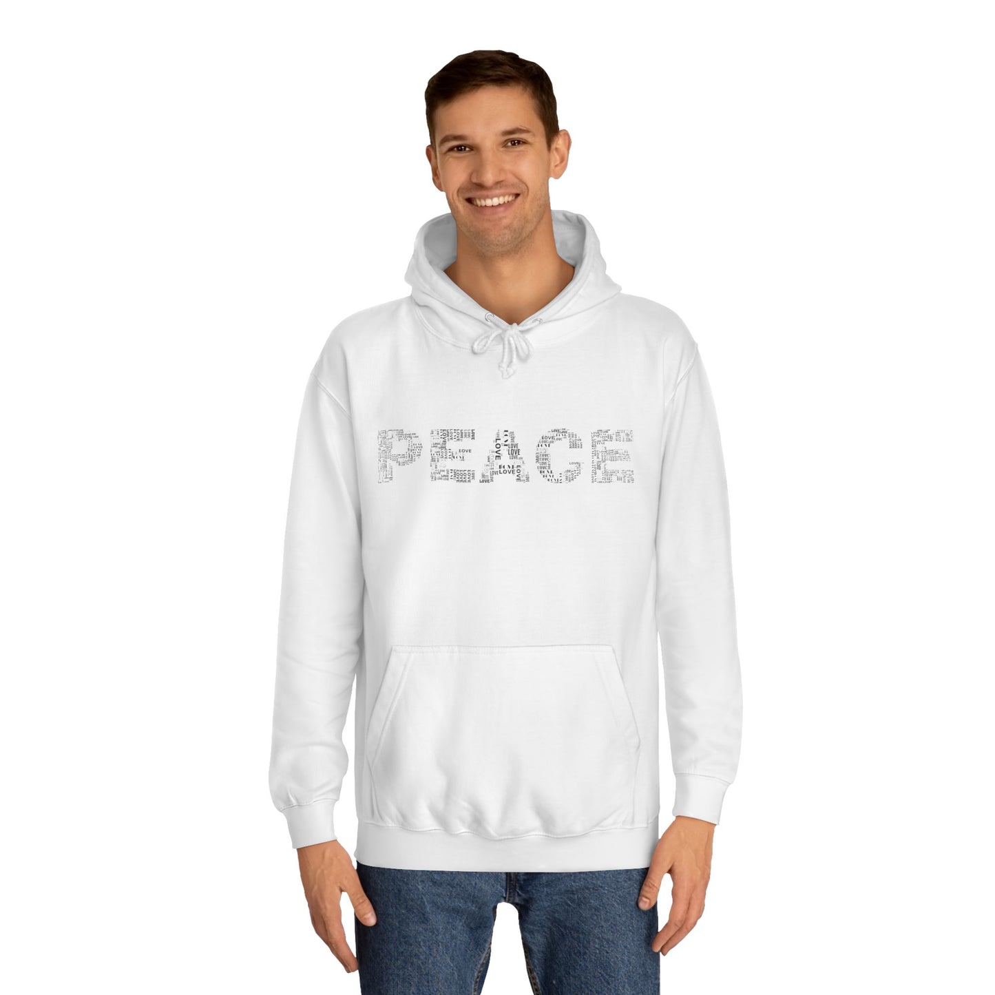 Peace Unisex College Hoodie