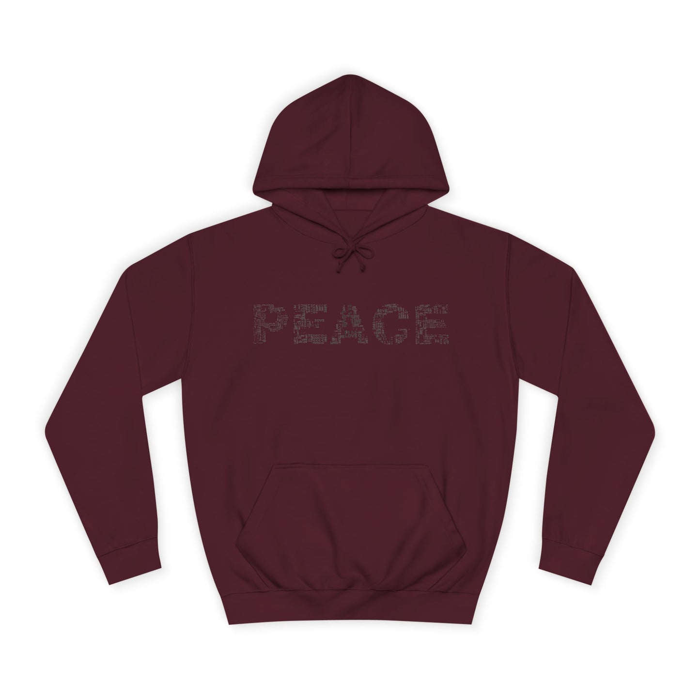 Peace Unisex College Hoodie