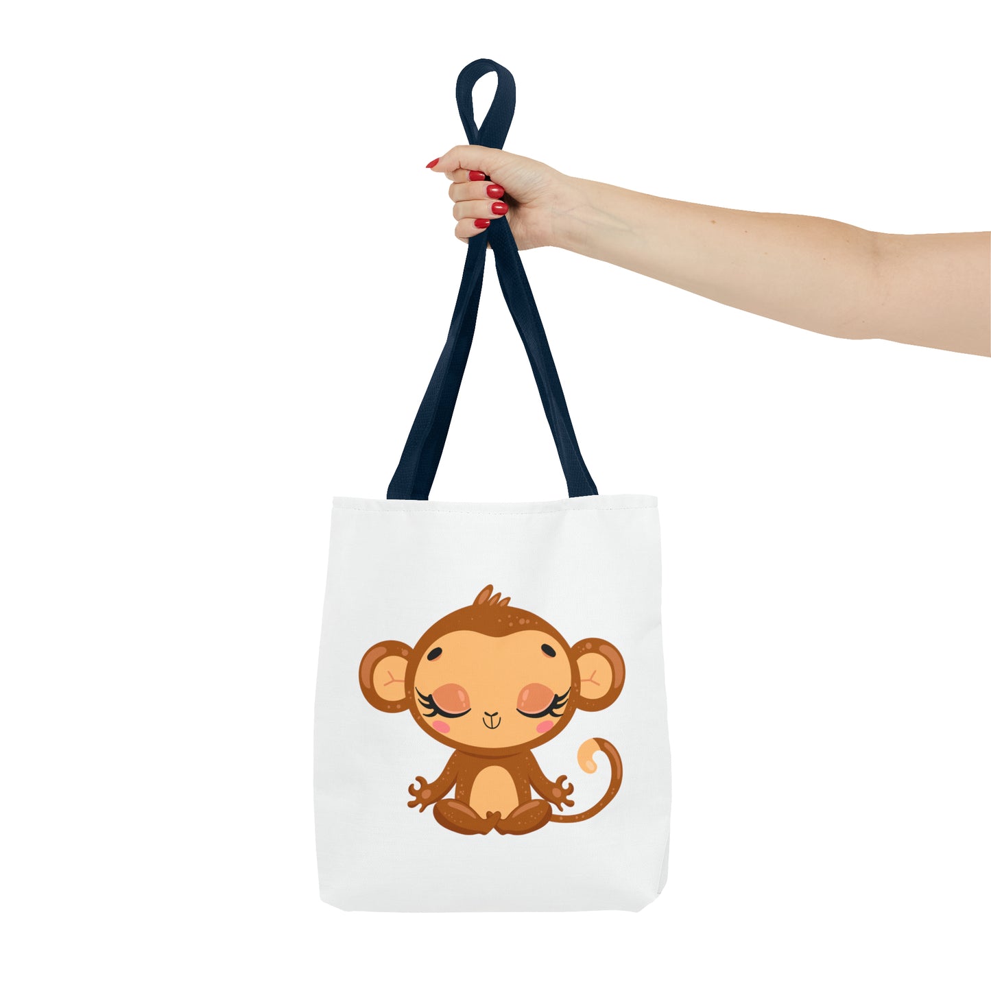 Baby Monkey Yoga Tote Bag