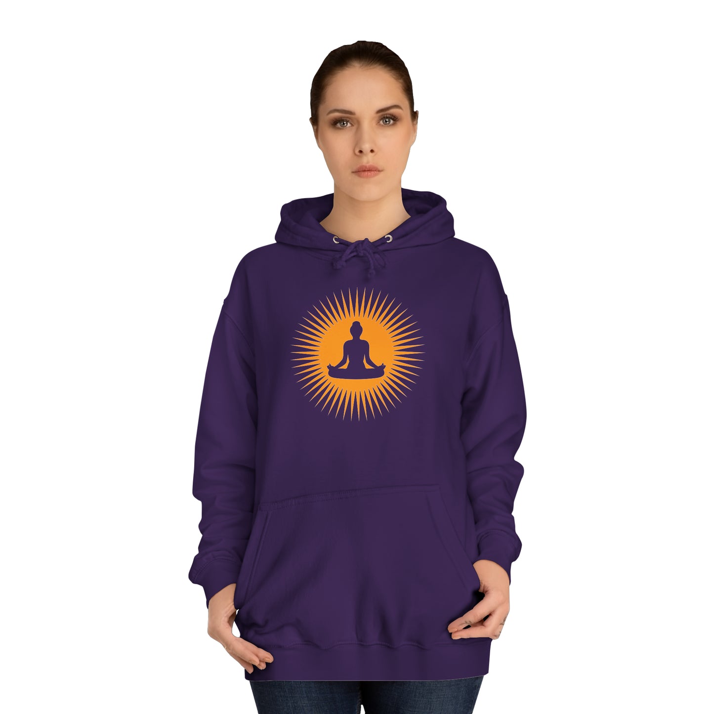 Illuminating Buddha Unisex Hoodie