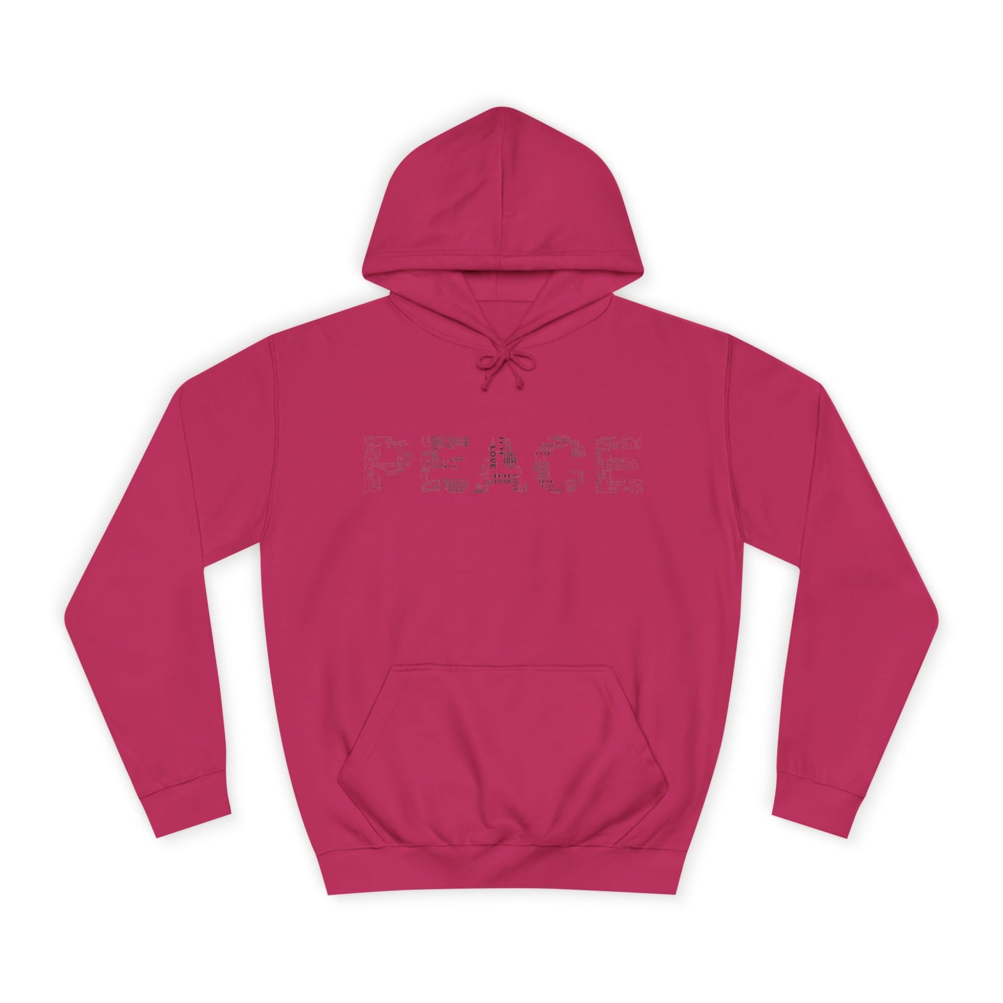 Peace Unisex College Hoodie
