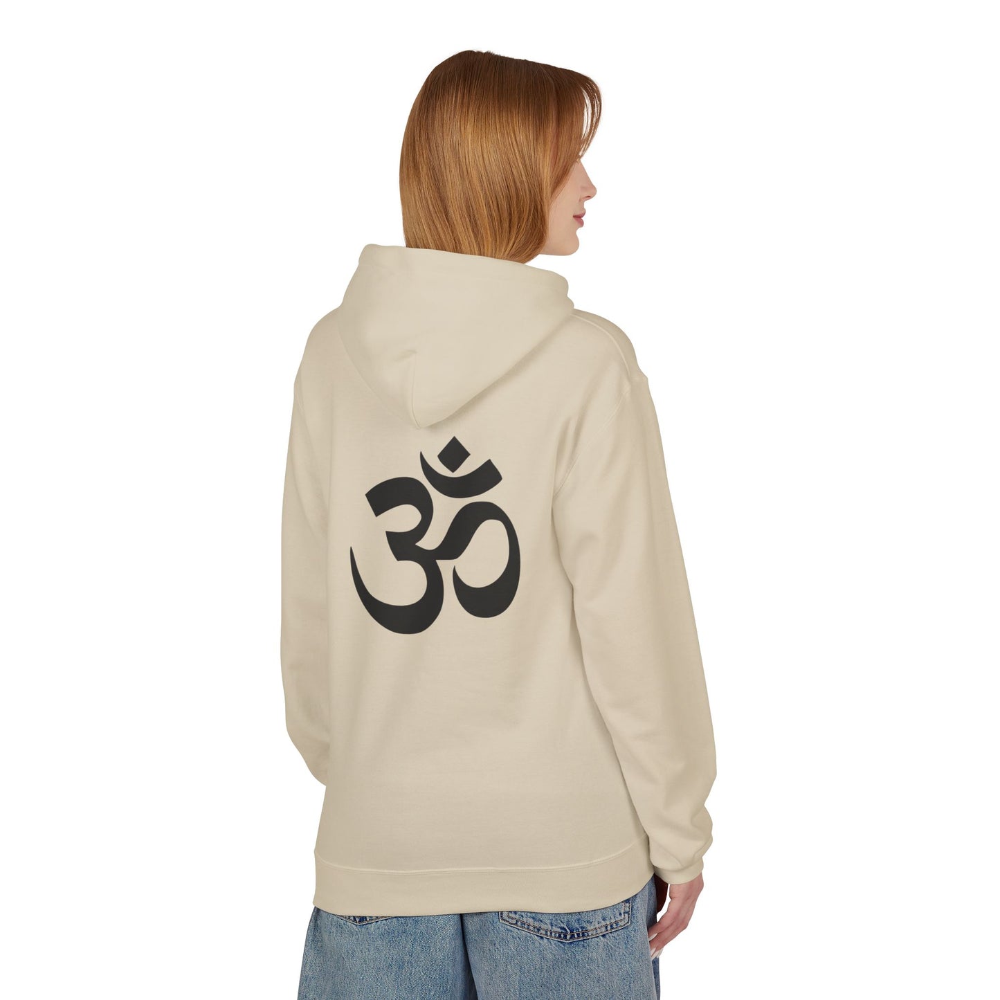 Peace/Om Unisex Midweight Softstyle Fleece Hoodie