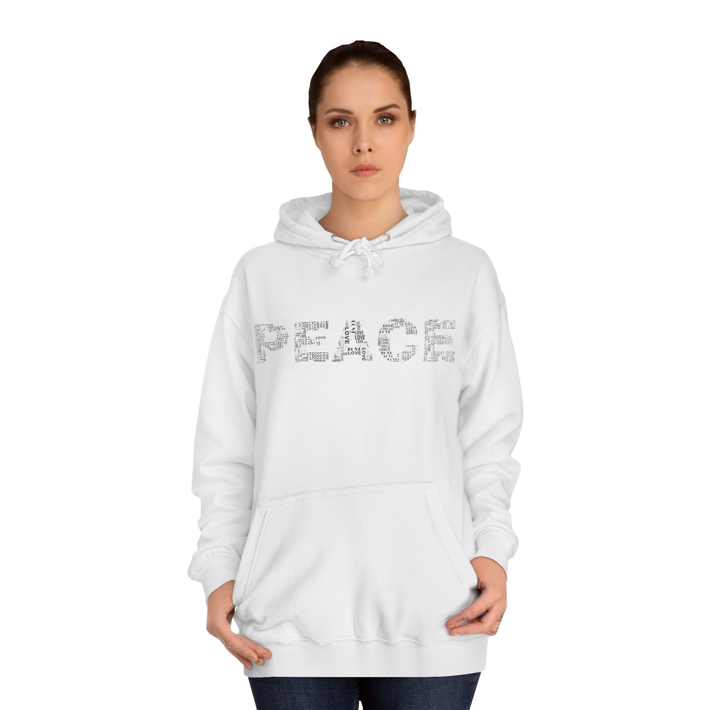 Peace Unisex College Hoodie