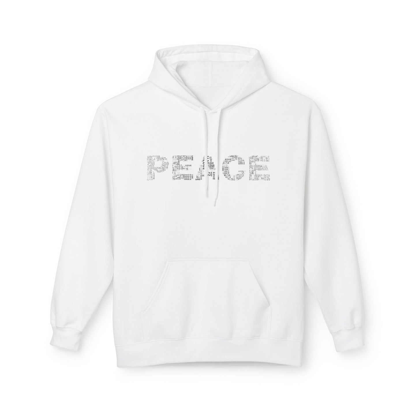 Peace/Om Unisex Midweight Softstyle Fleece Hoodie