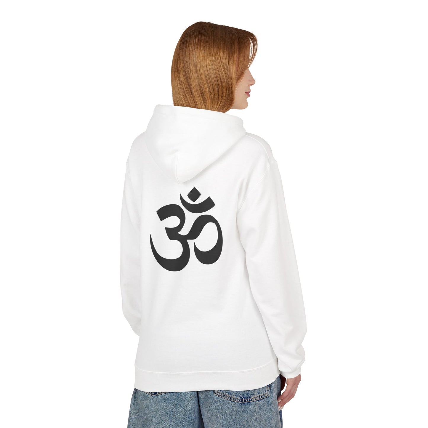 Peace/Om Unisex Midweight Softstyle Fleece Hoodie