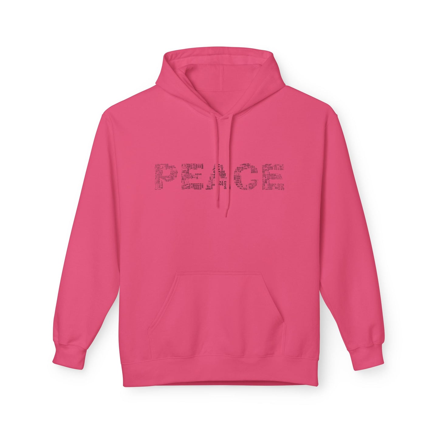 Peace/OmUnisex Midweight Softstyle Fleece Hoodie