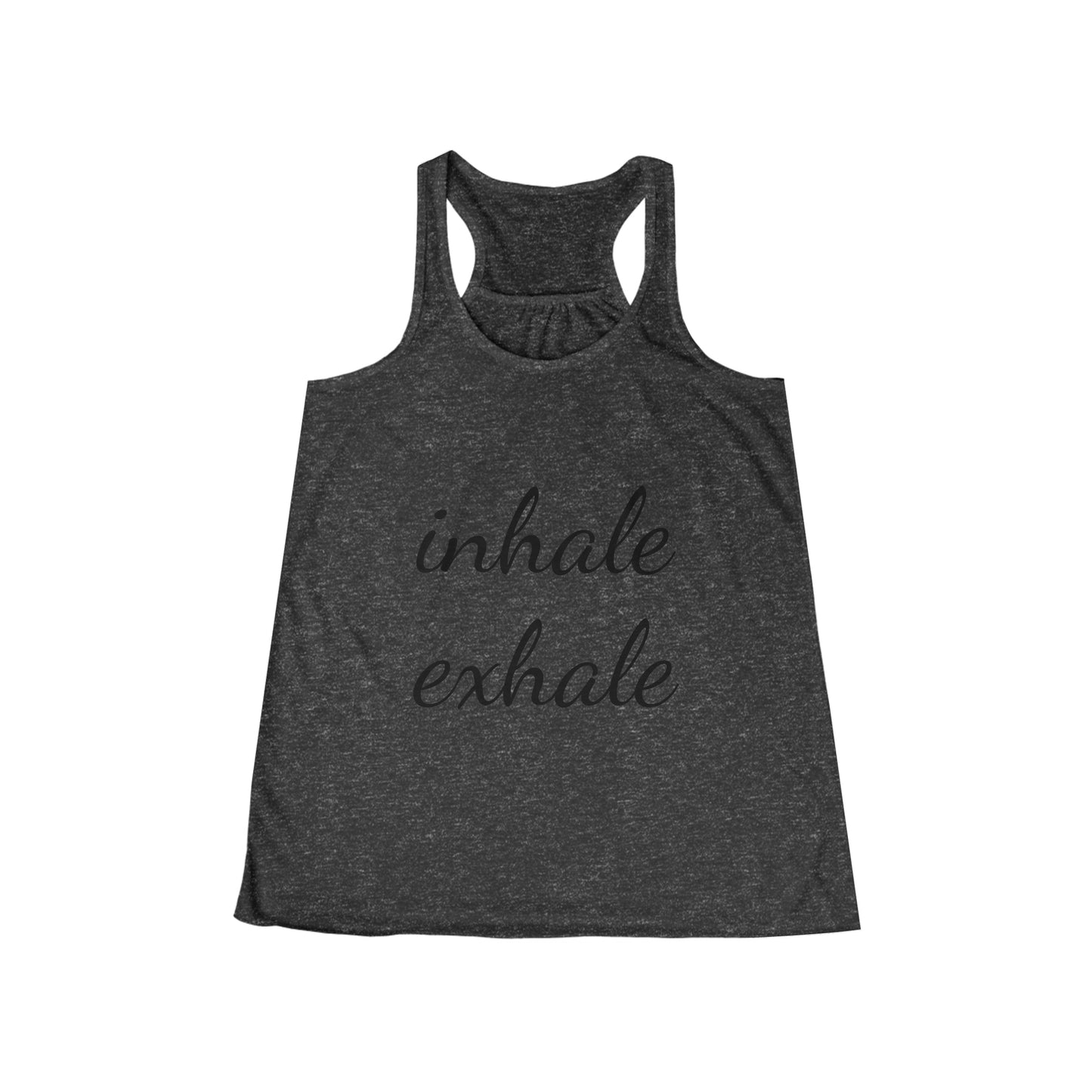 Inhale/Exhale  Flowy Racerback Tank