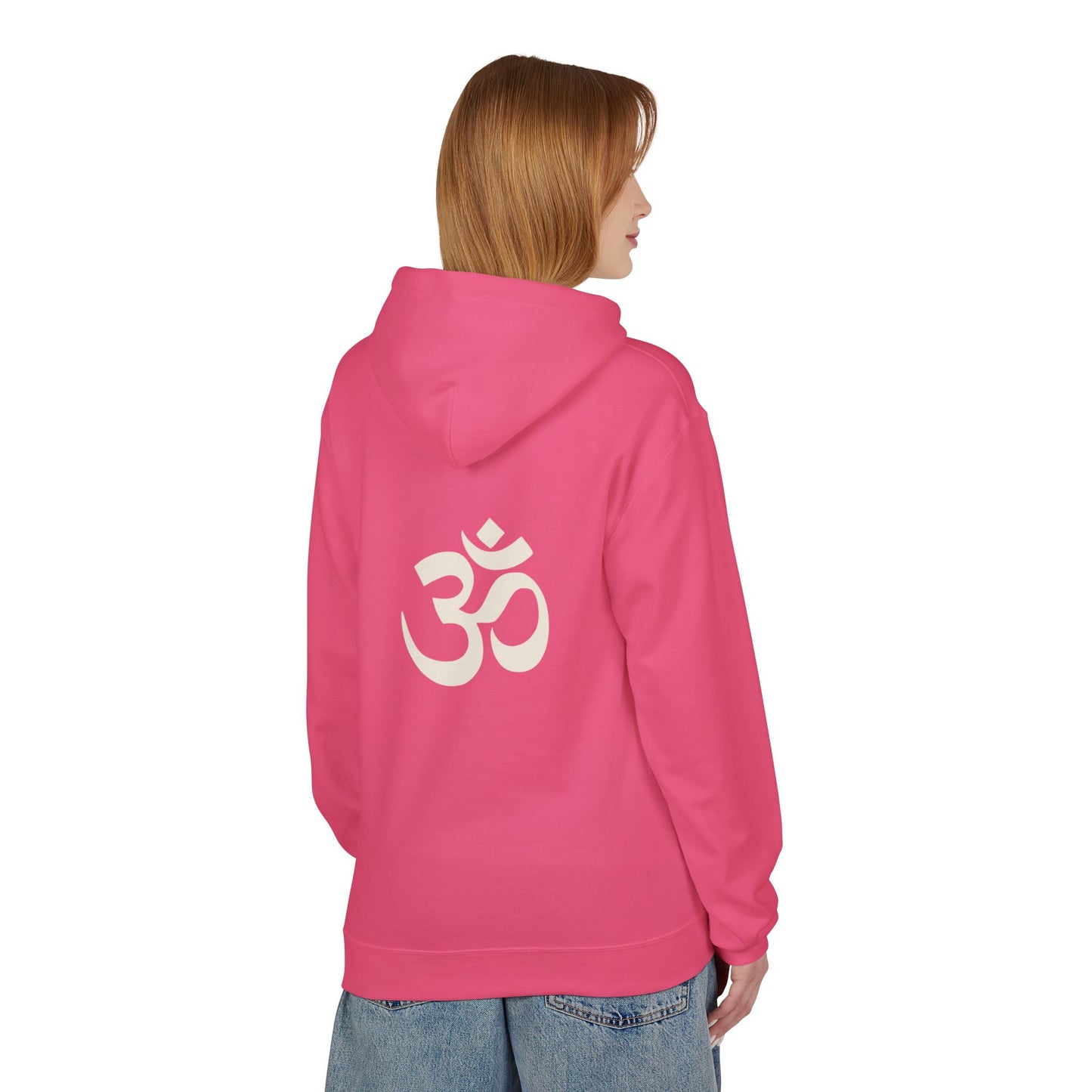 Peace/OmUnisex Midweight Softstyle Fleece Hoodie