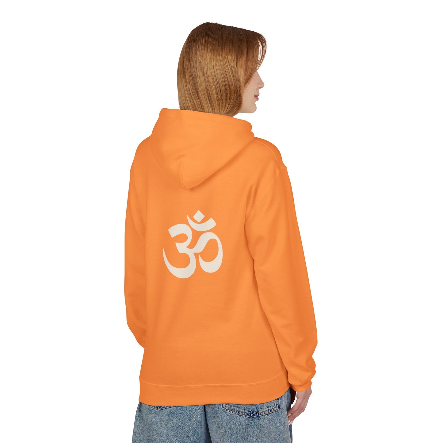 Peace/OmUnisex Midweight Softstyle Fleece Hoodie