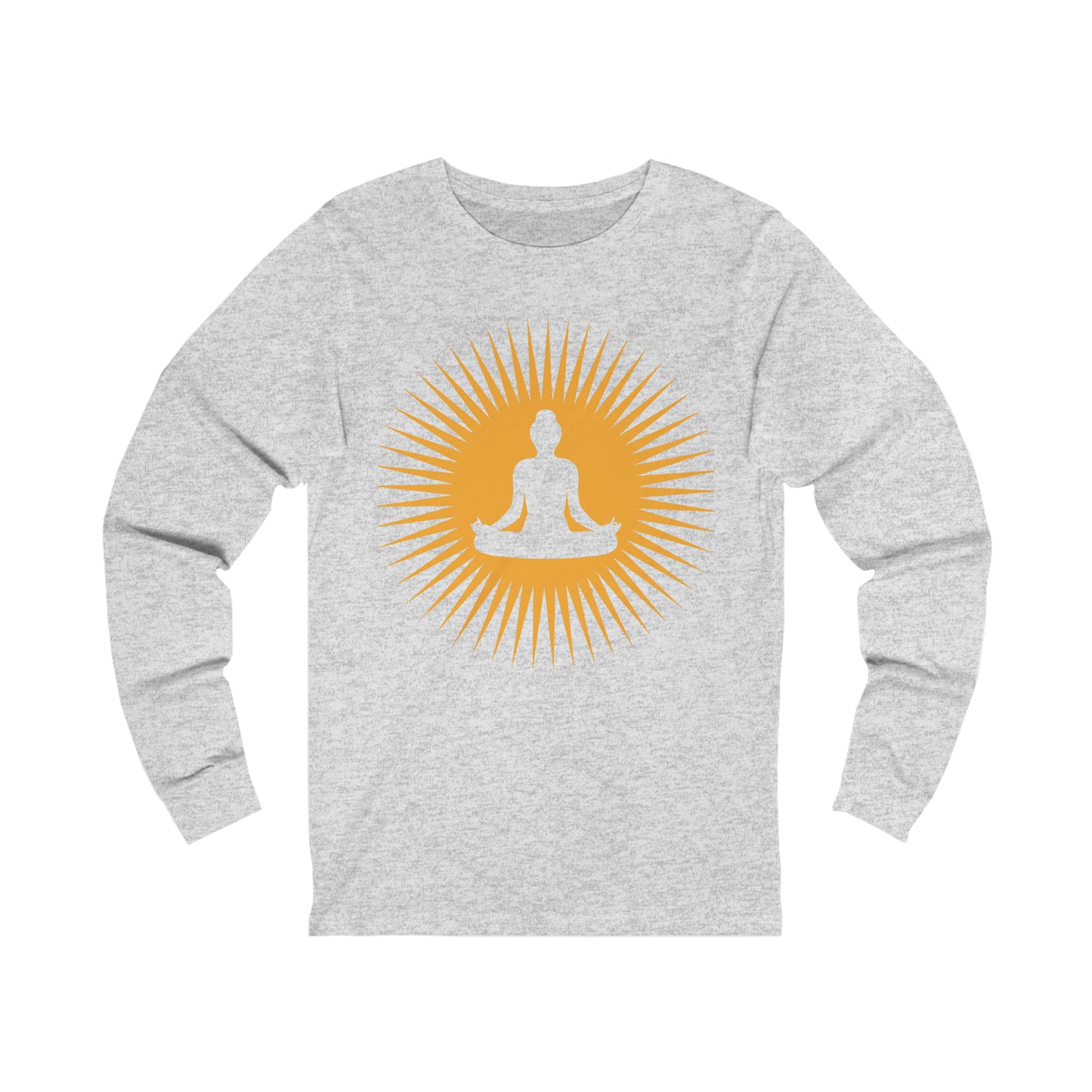 Illuminating Buddha Unisex Jersey Long Sleeve Tee
