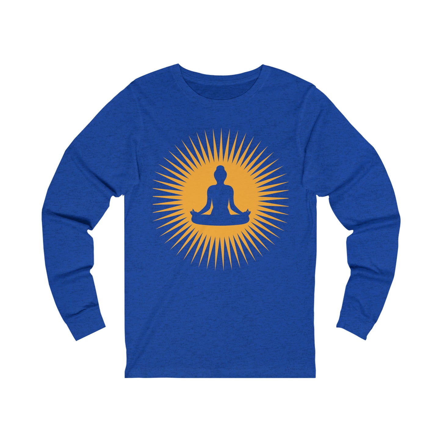 Illuminating Buddha Unisex Jersey Long Sleeve Tee