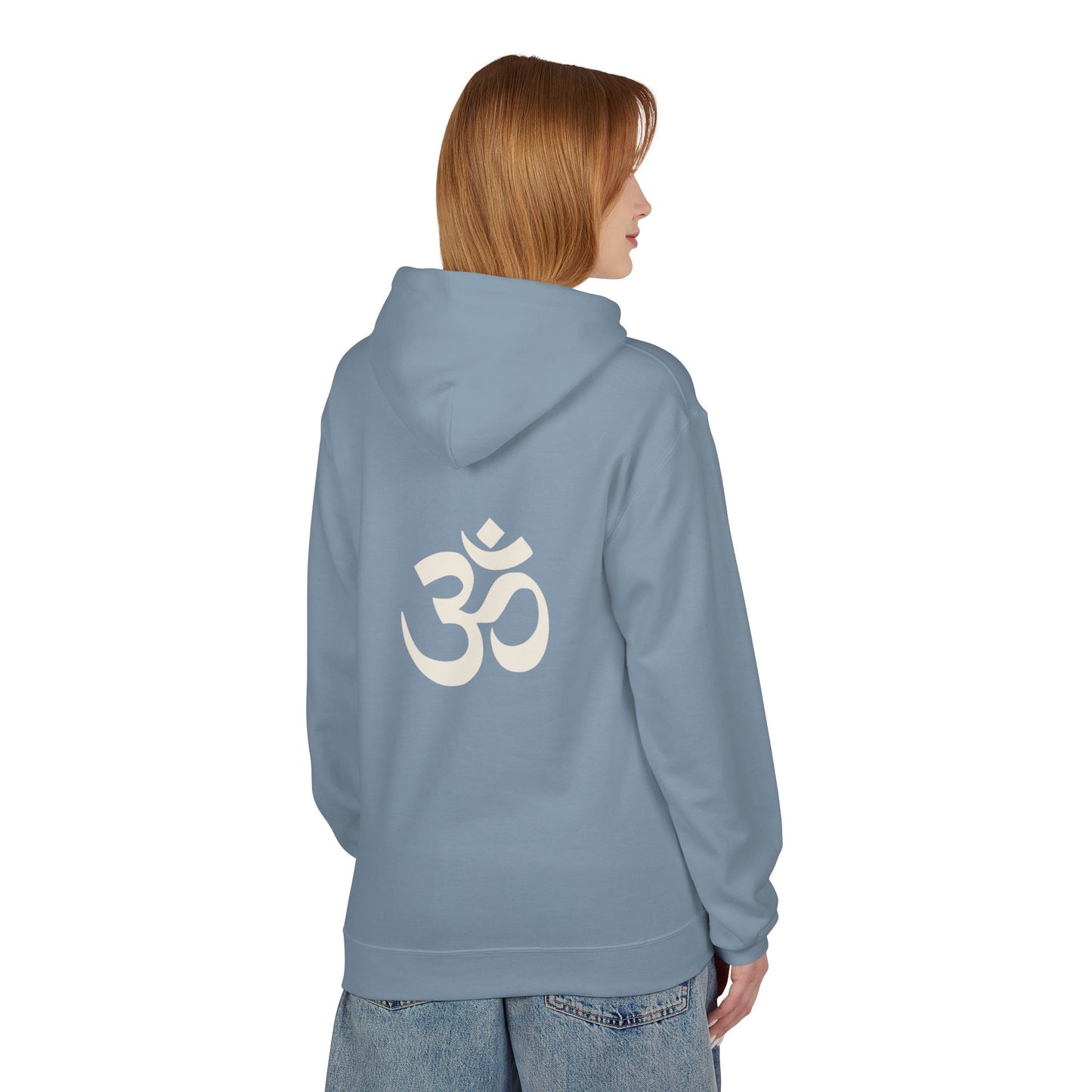 Peace/OmUnisex Midweight Softstyle Fleece Hoodie