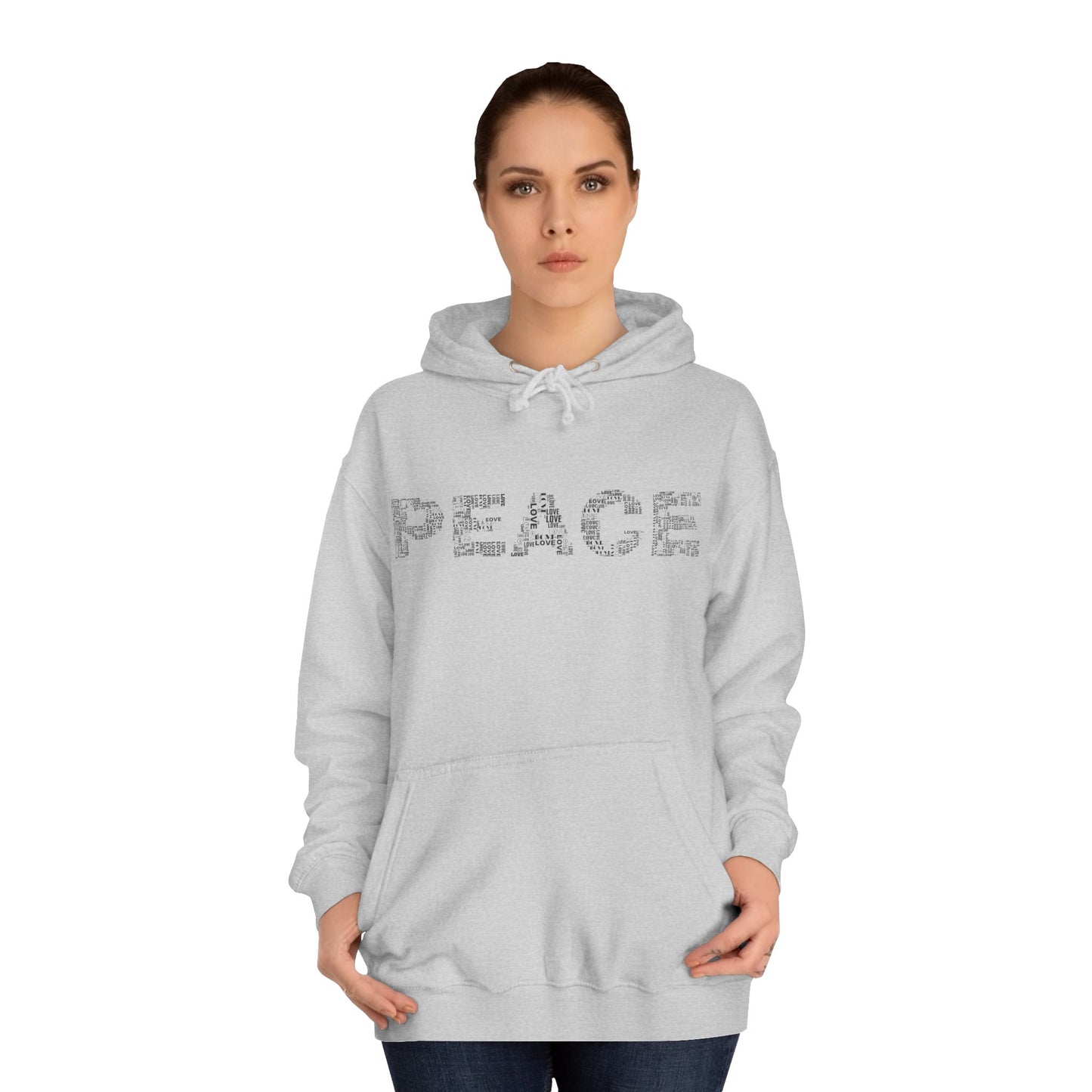 Peace Unisex College Hoodie