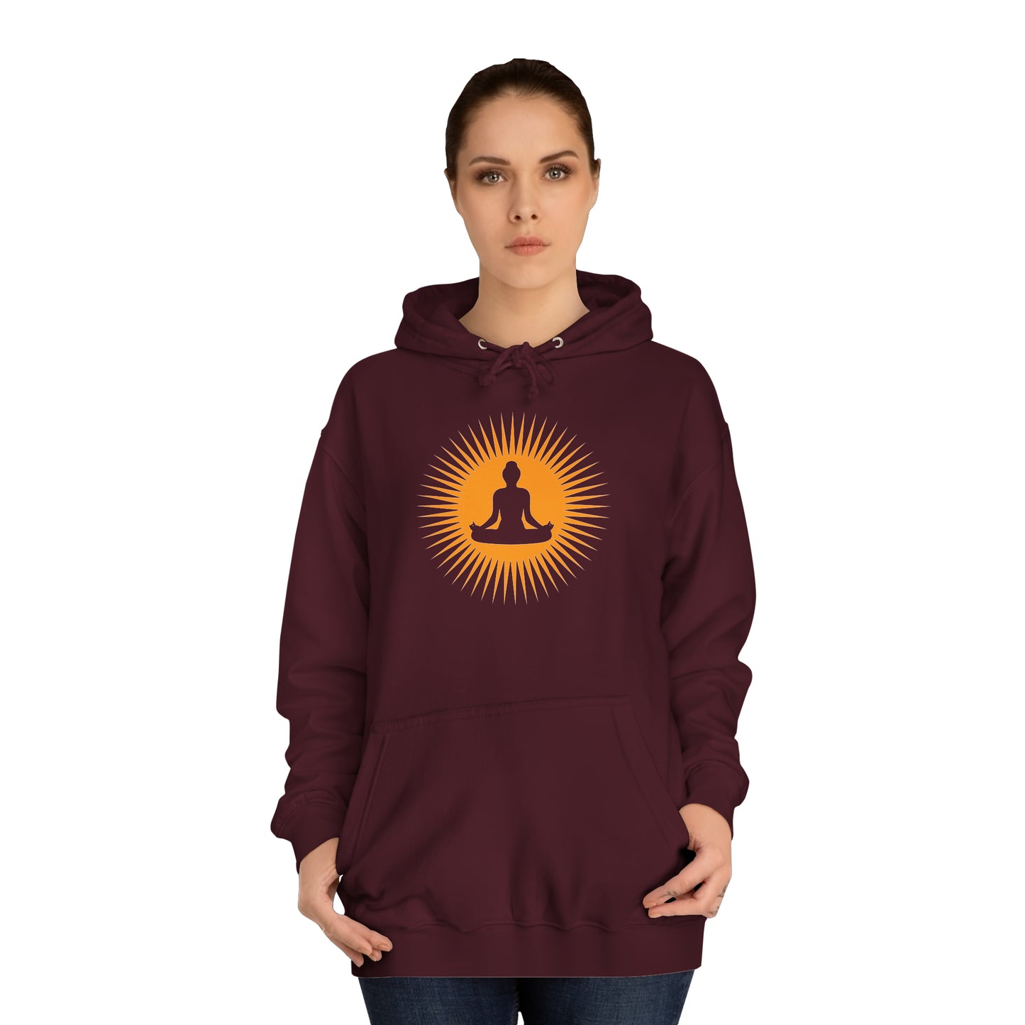 Illuminating Buddha Unisex Hoodie