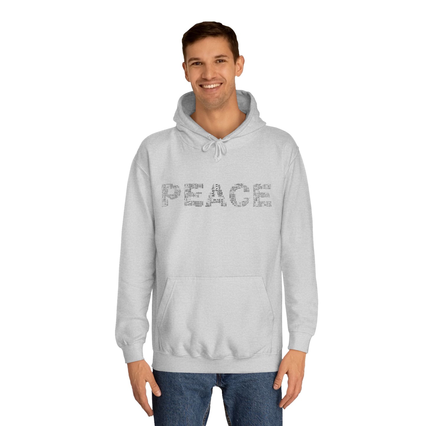 Peace Unisex College Hoodie