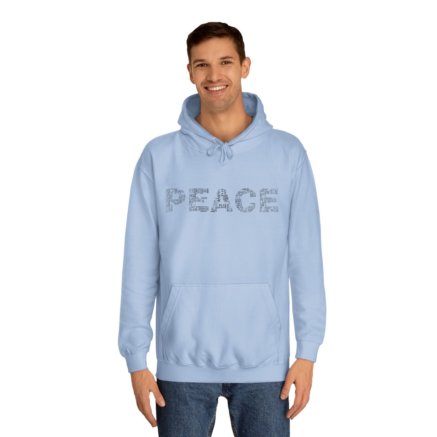 Peace Unisex College Hoodie