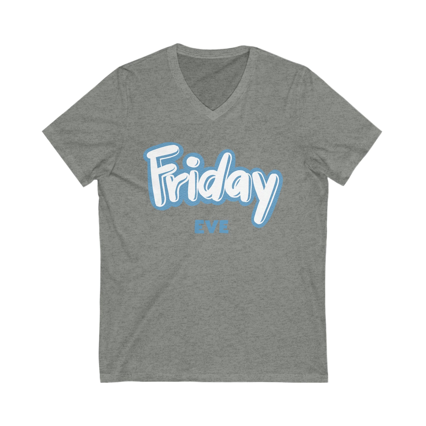Friday Eve Unisex Jersey Short Sleeve V-Neck Tee