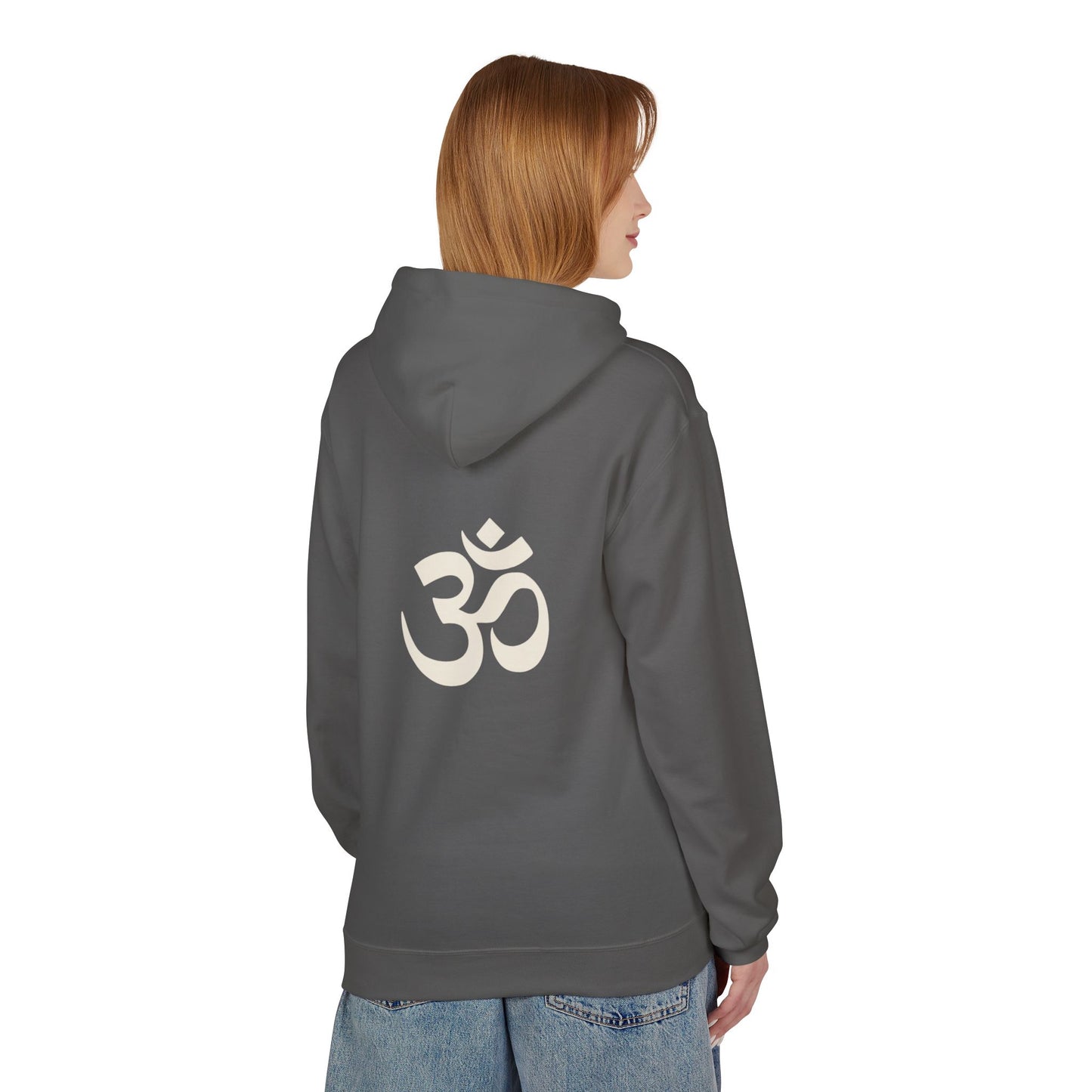 Peace/OmUnisex Midweight Softstyle Fleece Hoodie