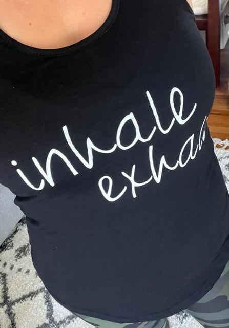 Inhale Exhale Tank Fitted Top