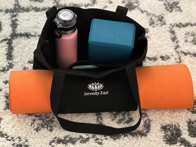 Canvas Yoga Mat/Beach Bag