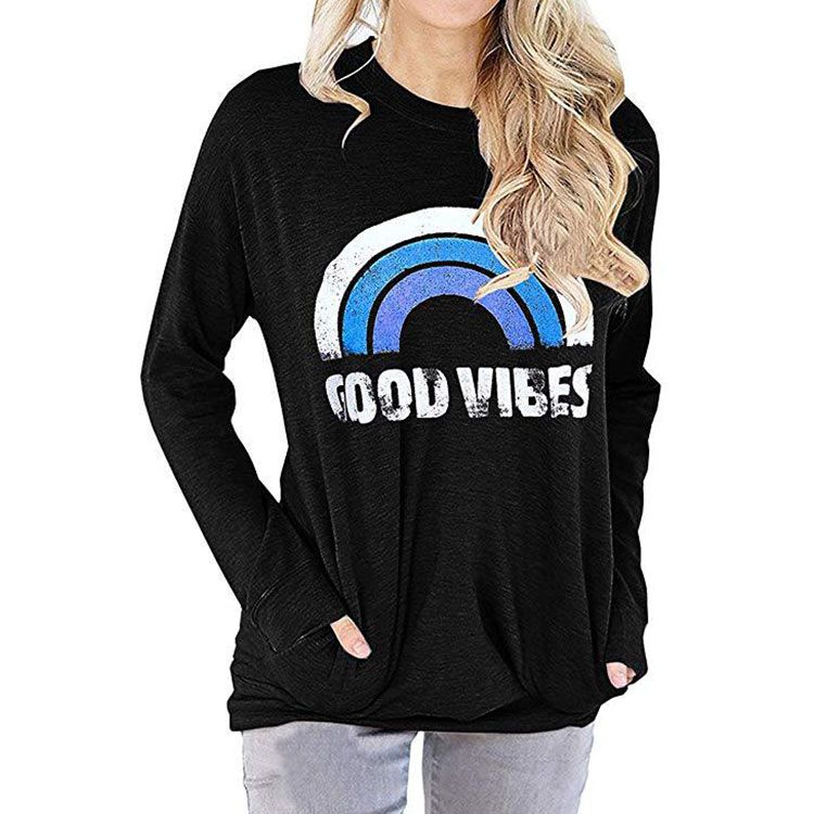 Good Vibes Long Sleeve with Pockets