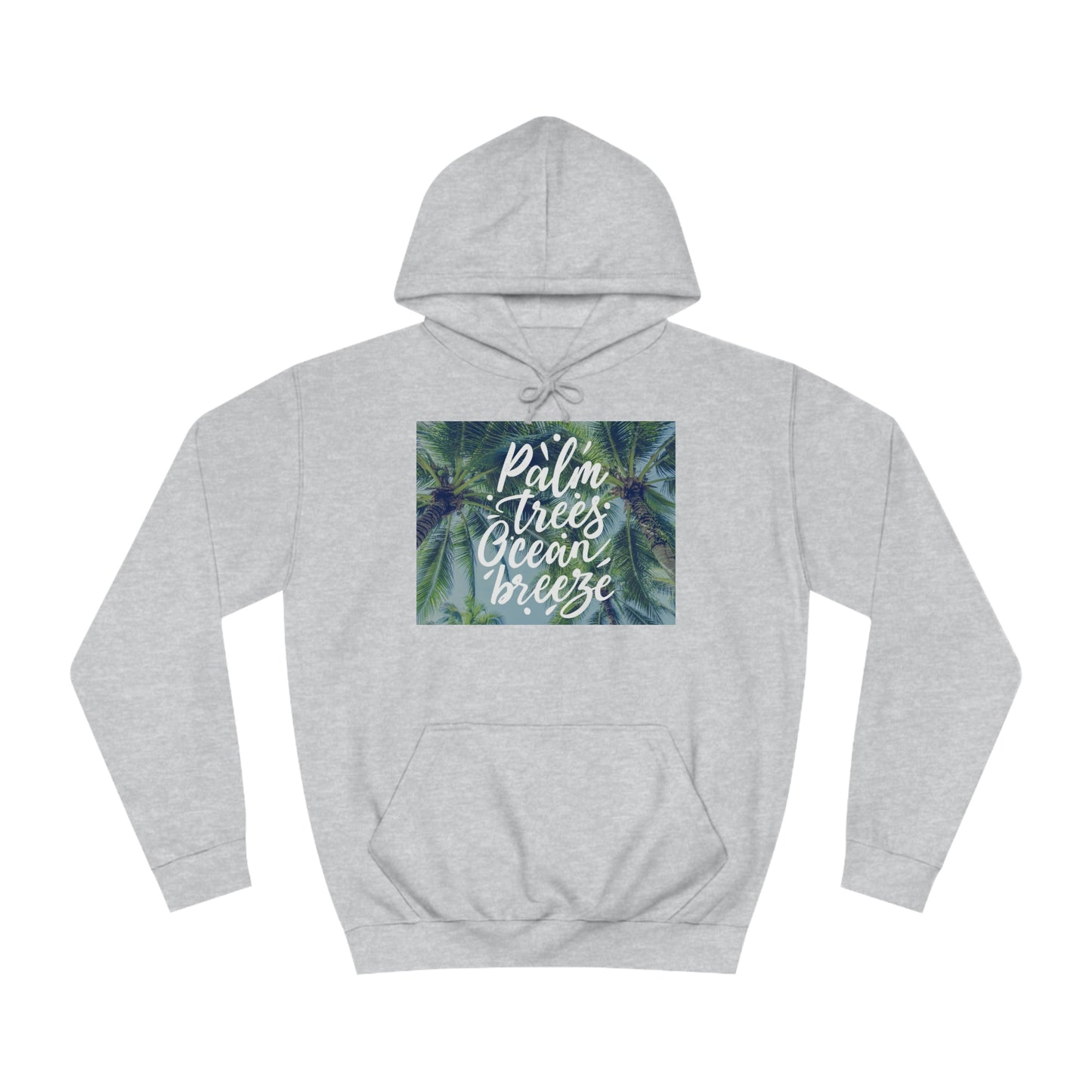 Palm Trees and Ocean Breeze Unisex Hoodie