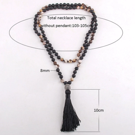 108 Beads Mala Necklace
