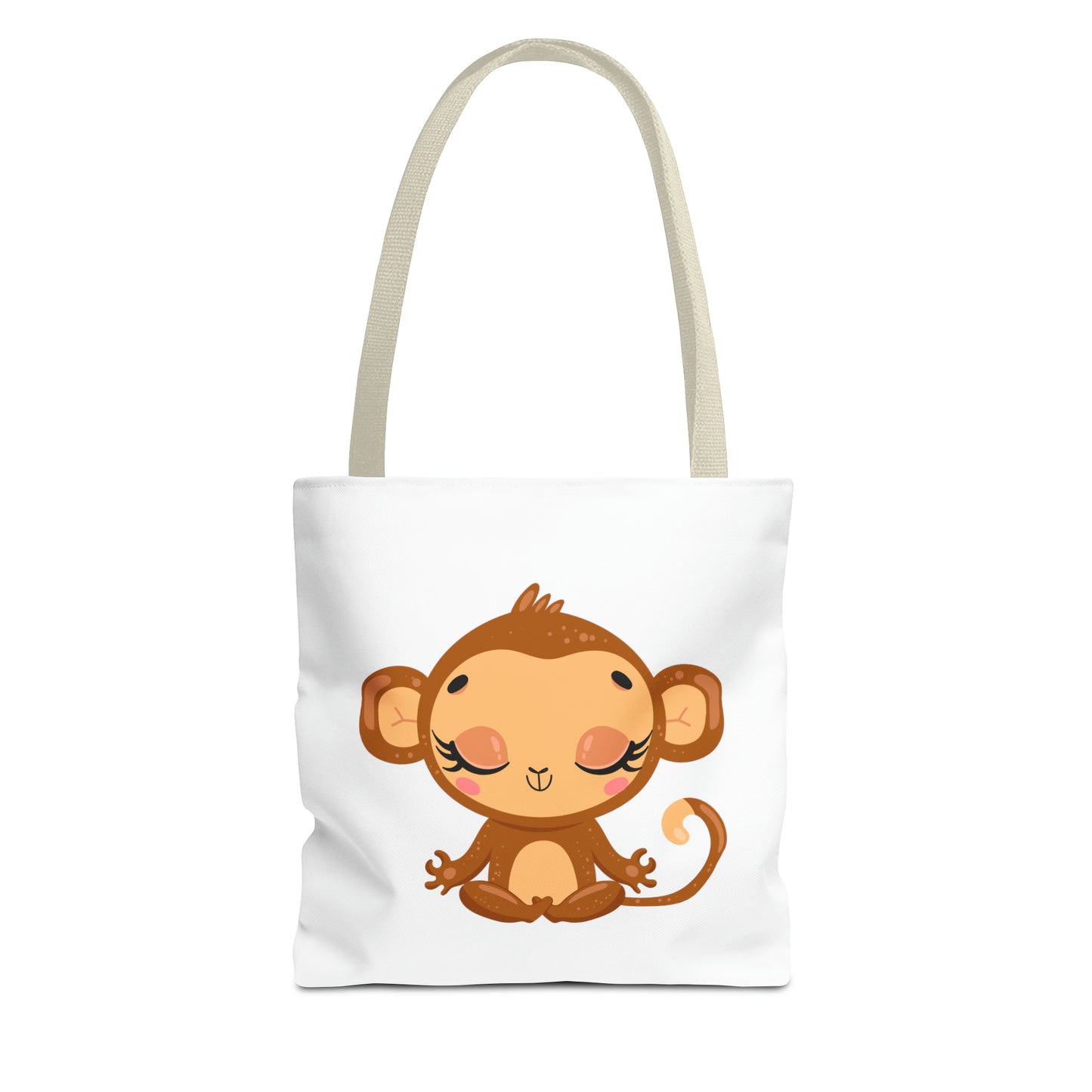 Baby Monkey Yoga Tote Bag