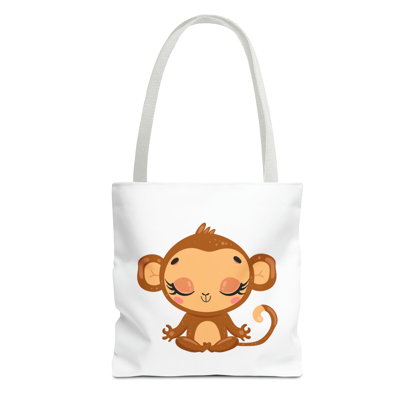 Baby Monkey Yoga Tote Bag