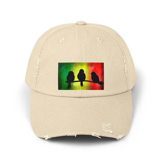 3 Little Birds Distressed Cap