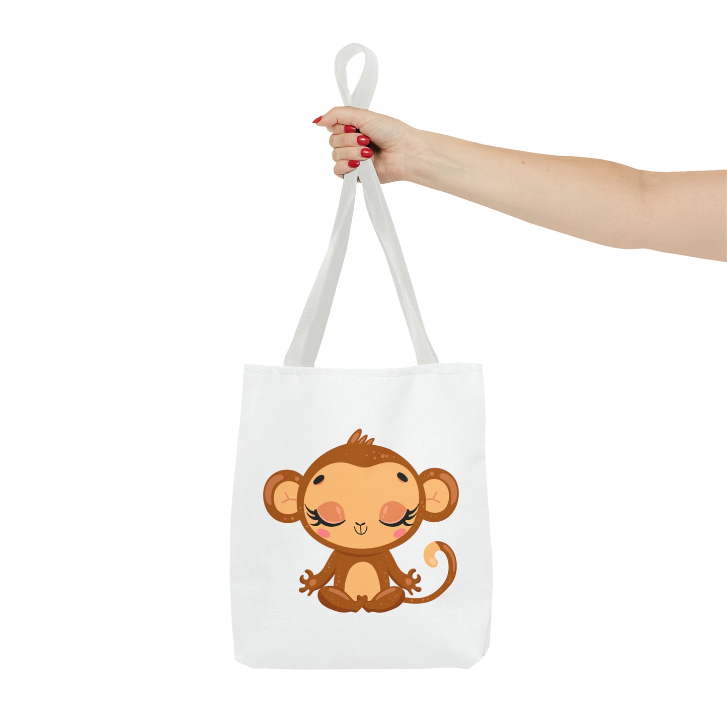 Baby Monkey Yoga Tote Bag