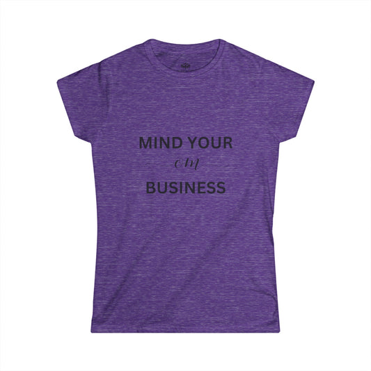 Mind your OM business Softstyle Tee