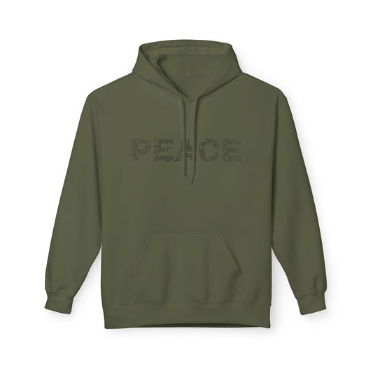Peace/OmUnisex Midweight Softstyle Fleece Hoodie