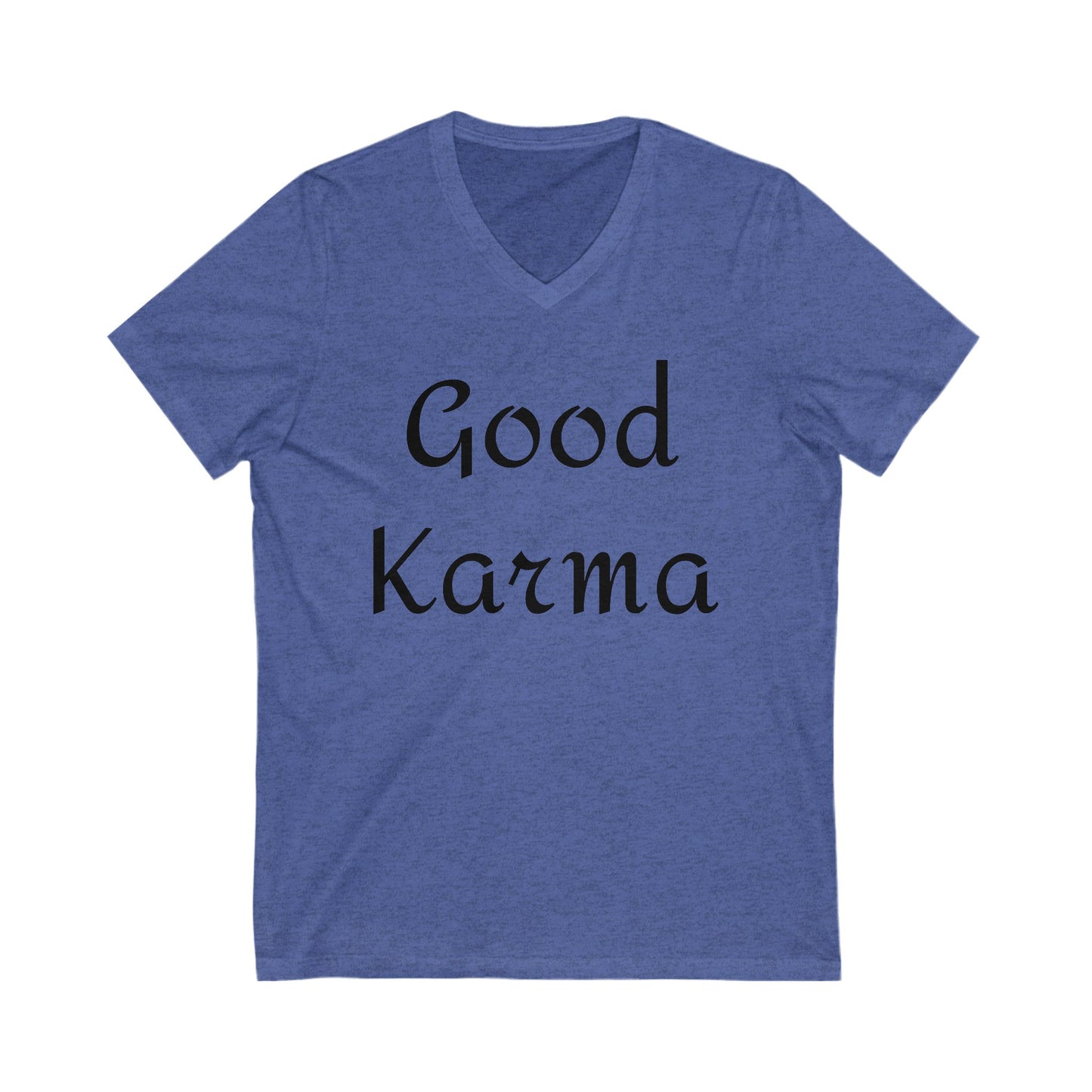 Good Karma Short Sleeve V-Neck Tee