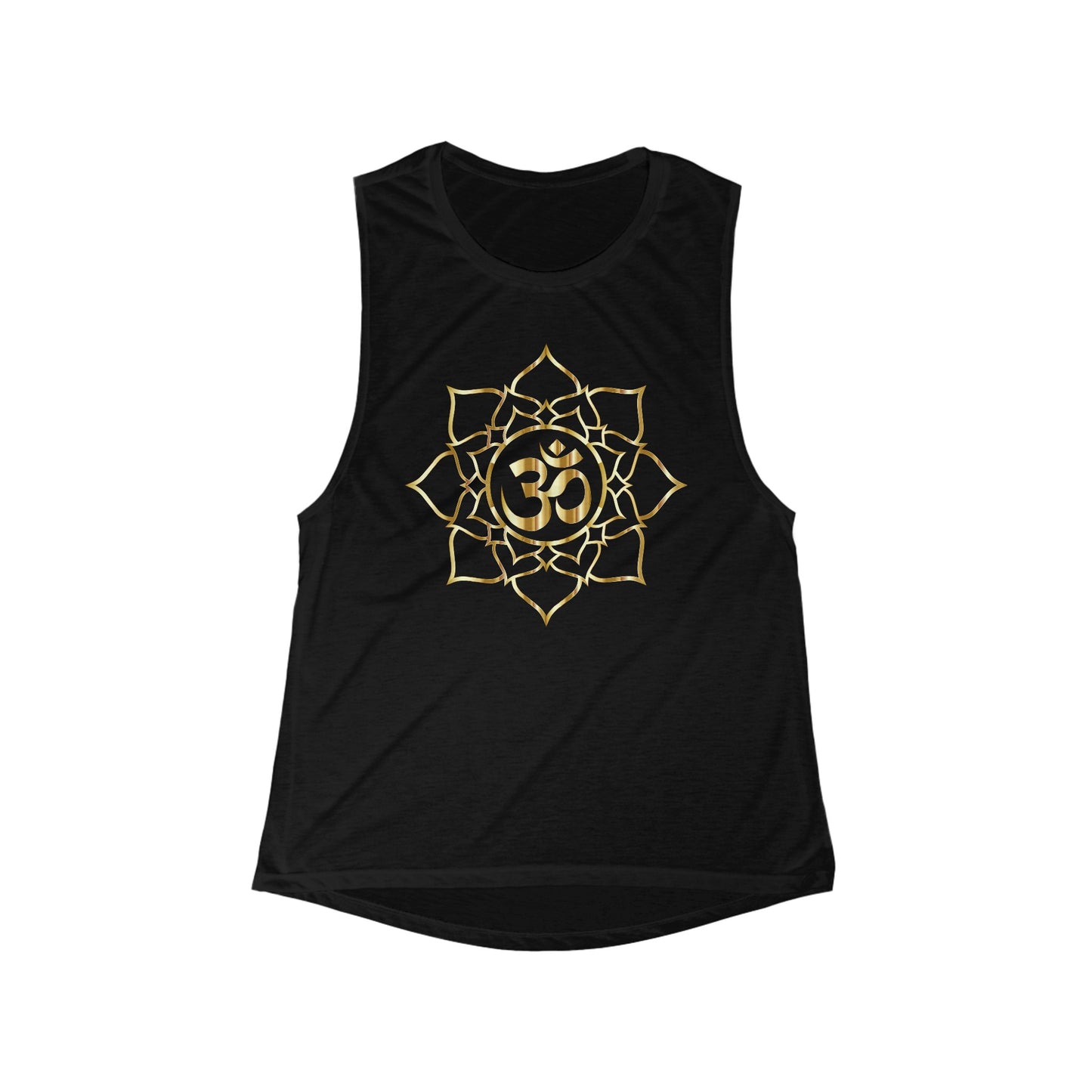 Om Flowy Scoop Muscle Tank