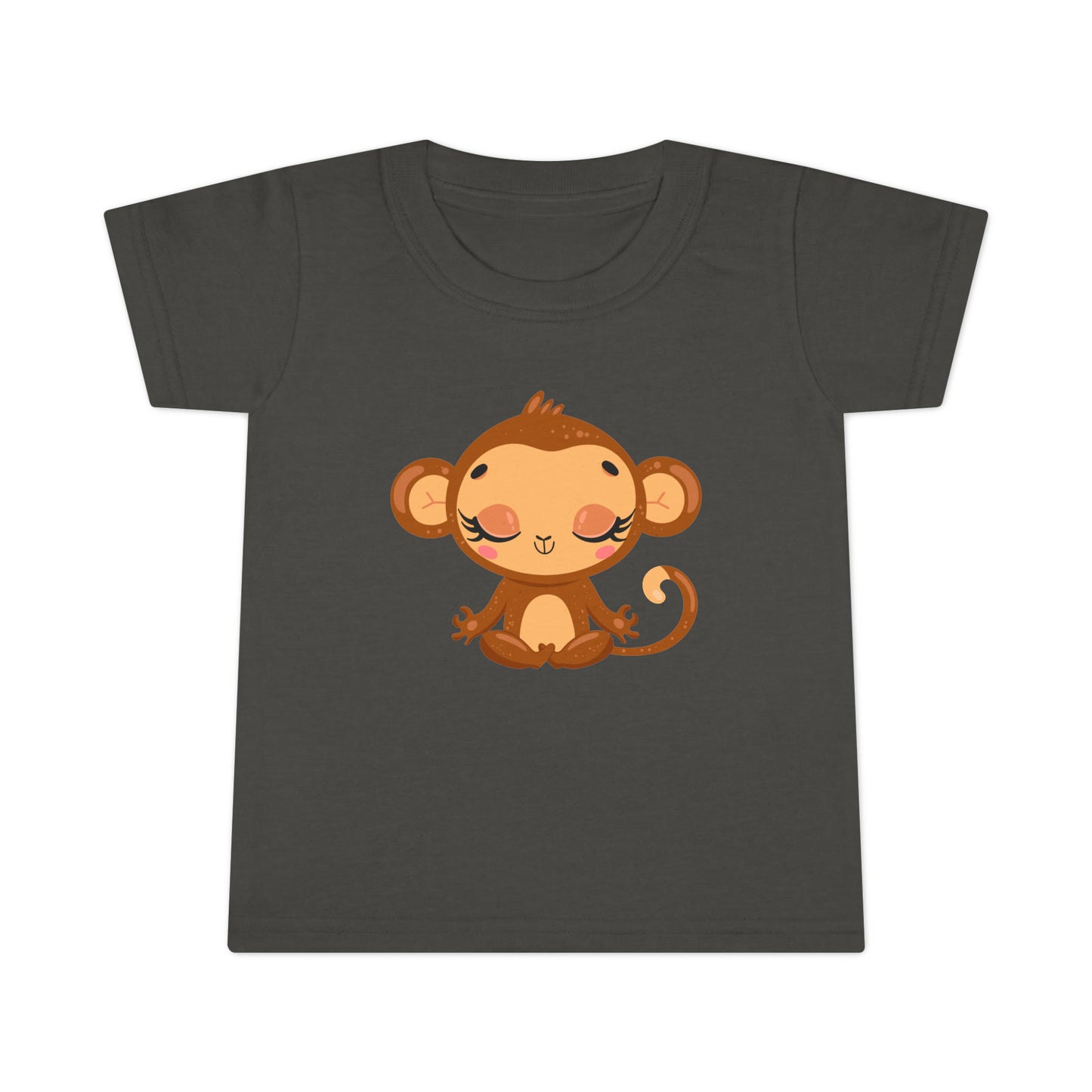 Baby Monkey Yoga Toddler T-shirt