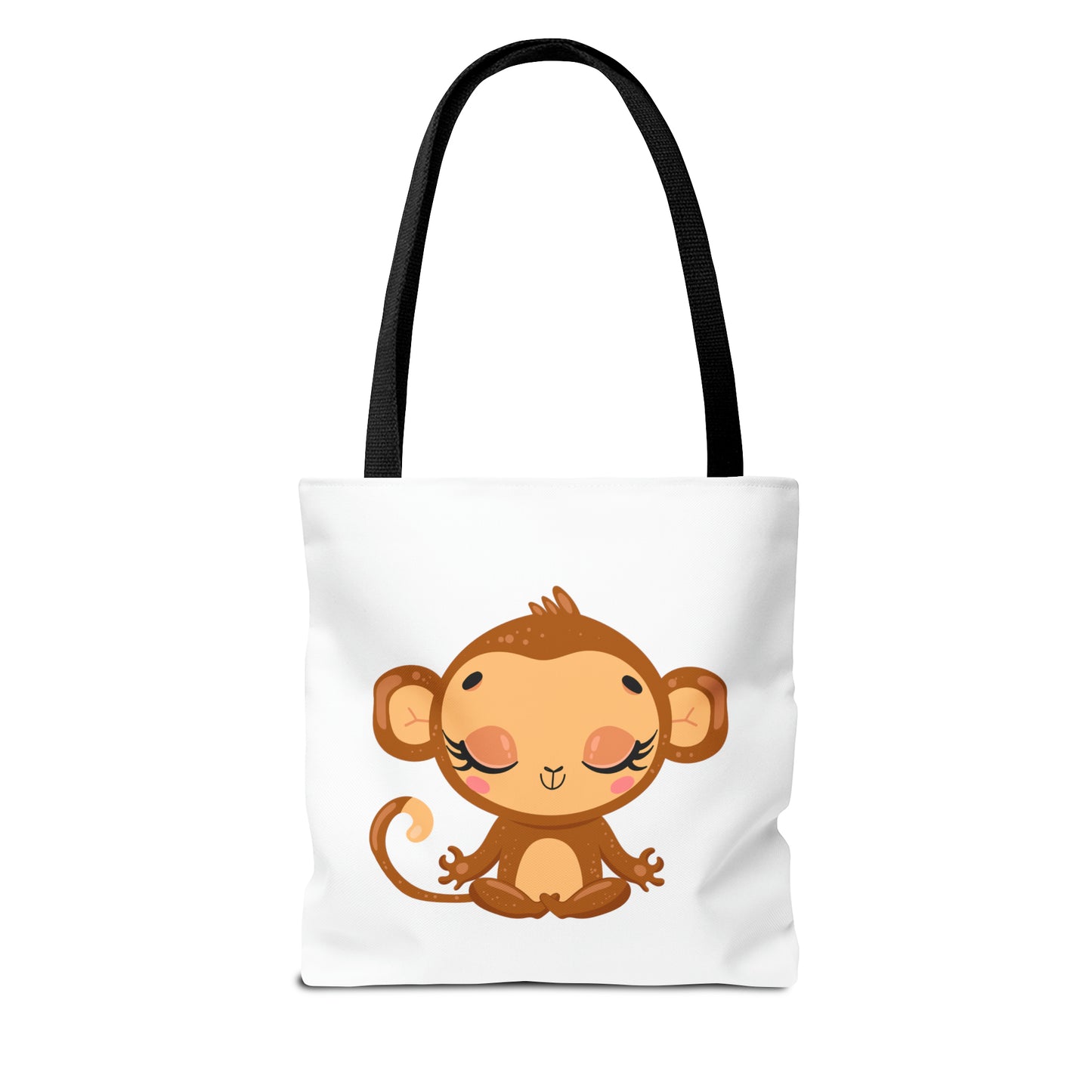 Baby Monkey Yoga Tote Bag